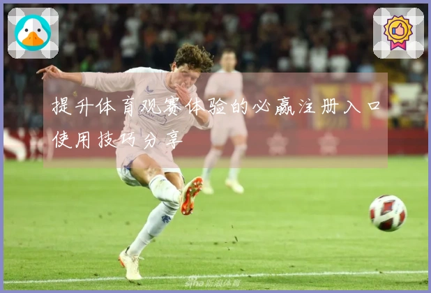 提升体育观赛体验的必赢注册入口使用技巧分享